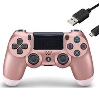 プレイステーション4(PlayStation4)のワイヤレスコントローラー(DUALSHOCK 4) ローズ・ゴールド(その他)