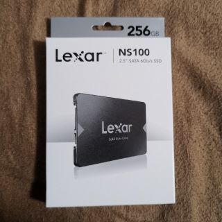 レキサー(Lexar)の新品未使用 SSD 256GB Lexar NS100(PCパーツ)