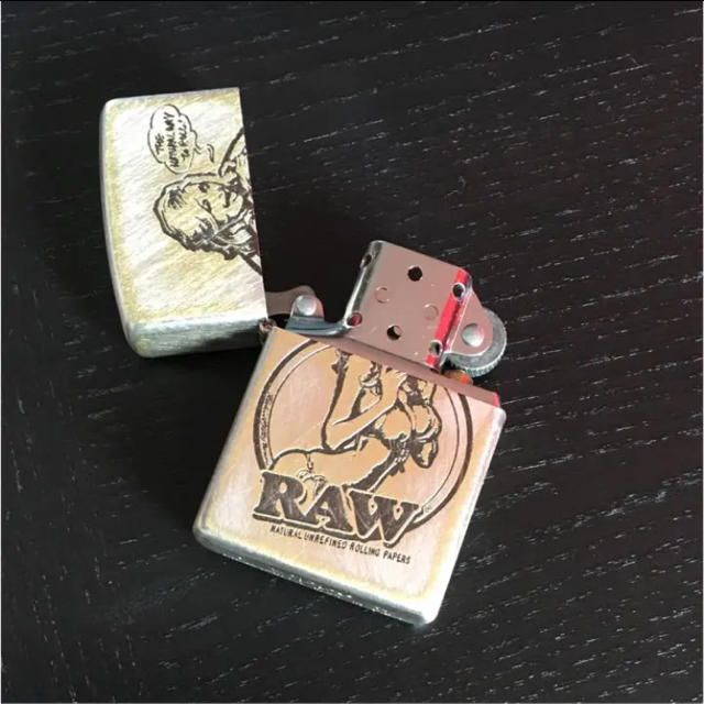 新品　RAW ZIPPO ライター  ロッキンジェリービーン 手巻きタバコ