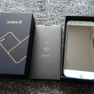 エイスース(ASUS)のzenfone4 ZE554KL ミントグリーン 新品(スマートフォン本体)