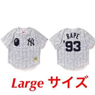 アベイシングエイプ(A BATHING APE)のBape Mitchell And Ness NY Large(ジャージ)