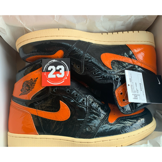 AIR JORDAN 1  SHATTERED BACKBOARD 3.0スニーカー