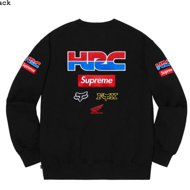 supreme hondaスウェット