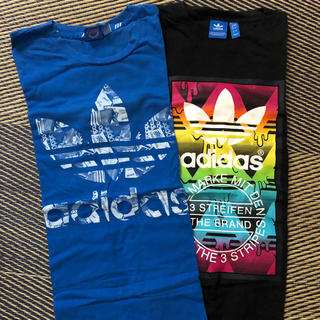 アディダス(adidas)のアディダス Tシャツ　Mサイズ　2枚セット(Tシャツ/カットソー(半袖/袖なし))