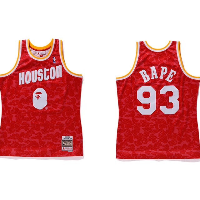 BAPE ROCKETS CAMO BASKETBALL TANKTOP