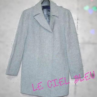 ルシェルブルー(LE CIEL BLEU)のLE CIEL BLUE コート(ピーコート)