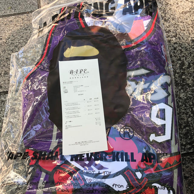 BAPE RAPTORS Camo basketball Tanktop