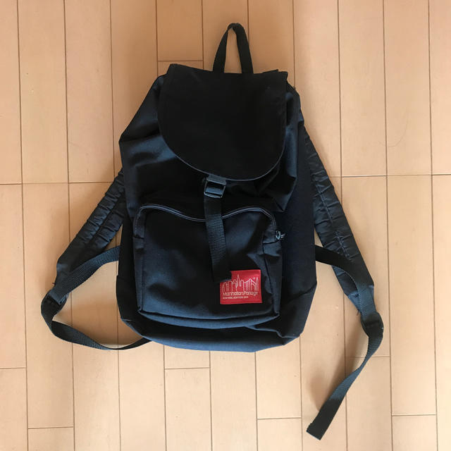 Manhattan Portage(マンハッタンポーテージ)のManhattan portage マンハッタンポーテージ　バックパック　黒　 メンズのバッグ(バッグパック/リュック)の商品写真