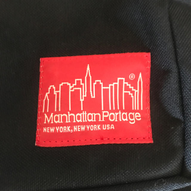 Manhattan Portage(マンハッタンポーテージ)のManhattan portage マンハッタンポーテージ　バックパック　黒　 メンズのバッグ(バッグパック/リュック)の商品写真