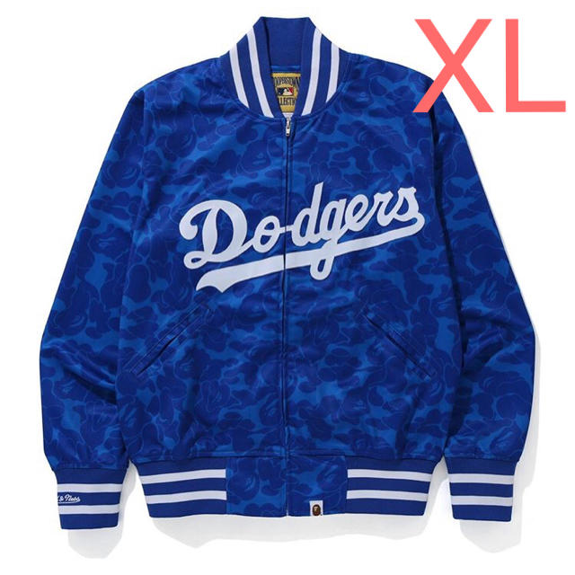 A BATHING APE(アベイシングエイプ)のBAPE LOS ANGELES DODGERS JACKET メンズのジャケット/アウター(スタジャン)の商品写真