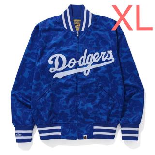 アベイシングエイプ(A BATHING APE)のBAPE LOS ANGELES DODGERS JACKET(スタジャン)