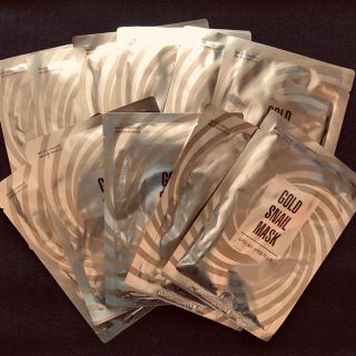 GOLD SNAIL MASK 1５個セット(パック/フェイスマスク)