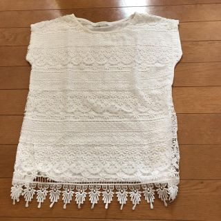 エイチアンドエム(H&M)の【マハロ様専用】レースＴシャツ(Tシャツ/カットソー)