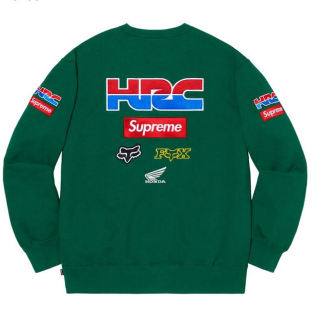 supreme honda racing crewneck XL シュプリーム