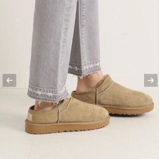 フレームワーク(FRAMeWORK)の値下げ！新品 23㎝ FRAMeWORK UGG CLASSIC SLIPPER(スリッポン/モカシン)