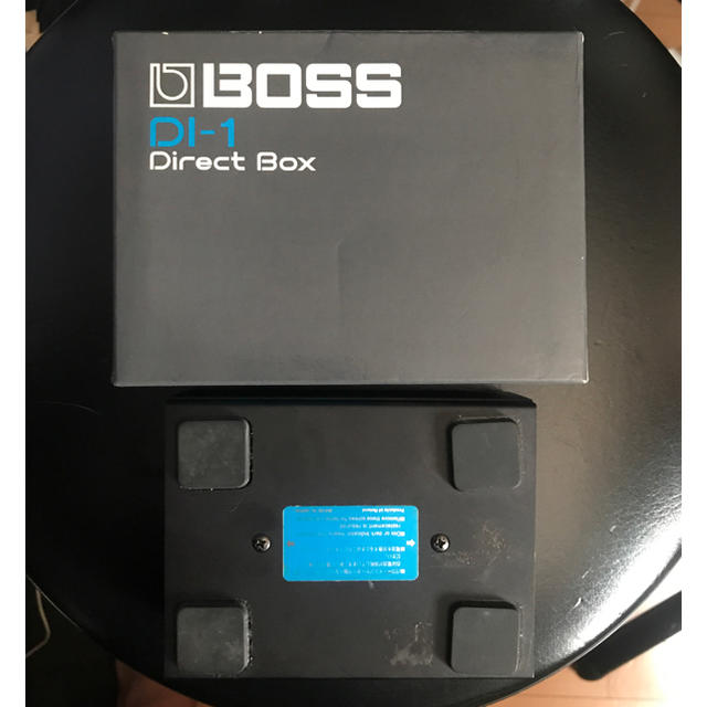 BOSS(ボス)のBOSS ( ボス ) DI-1 ダイレクトボックス 楽器のレコーディング/PA機器(その他)の商品写真