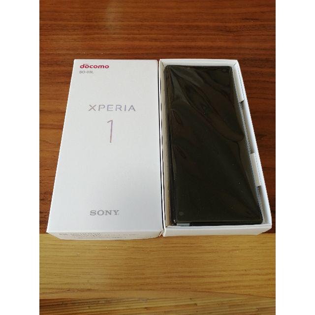 docomo Xperia1 SO-03L ブラック 新品 SIMロック解除