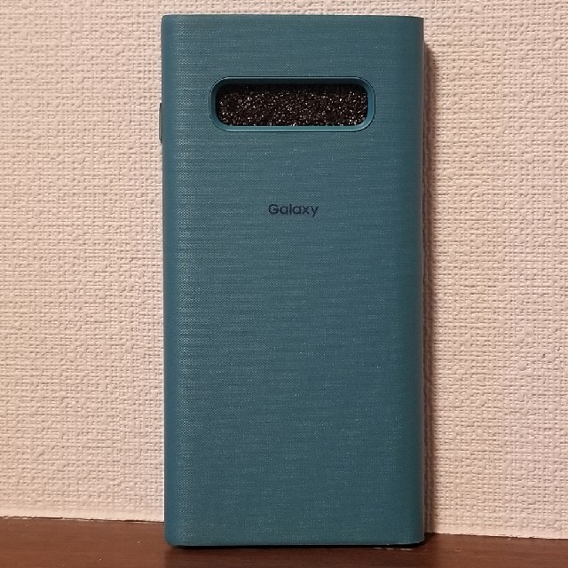 Galaxy(ギャラクシー)のSAMSUNG 純正　Galaxy  S10+ 用LED View Cover  スマホ/家電/カメラのスマホアクセサリー(Androidケース)の商品写真