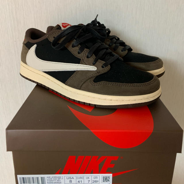 NIKE(ナイキ)のJordan 1 Retro Low OG Travis Scott 26cm メンズの靴/シューズ(スニーカー)の商品写真