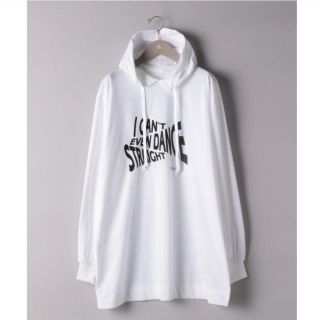 ユナイテッドアローズ(UNITED ARROWS)の【新品・未使用】KIN  ロゴフーディー カットソー(パーカー)