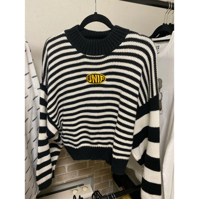 UNIF(ユニフ)のUNIF ボーダーニット レディースのトップス(ニット/セーター)の商品写真