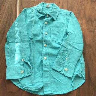 ギャップキッズ(GAP Kids)のGAP kids  シャツ  105cm 4year  水色(ブラウス)