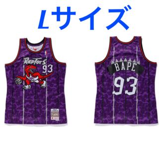 アベイシングエイプ(A BATHING APE)のbape raptors basketball Lサイズ(タンクトップ)