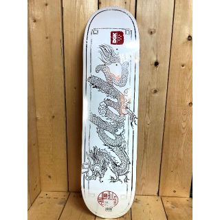 【新品送料込】DGK TEAM DRAGON WHITE 8.06x32.0(スケートボード)