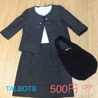 タルボット(TALBOTS)の五分袖 ジャケット&スカート(スーツ)