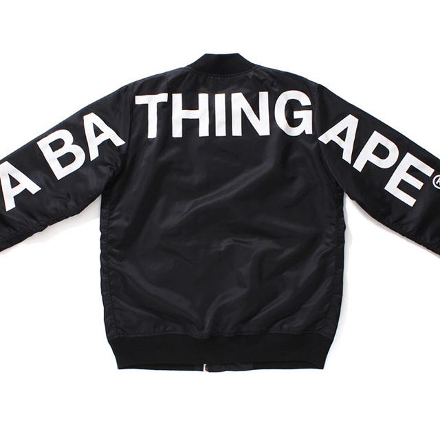 A BATHING APE(アベイシングエイプ)の(M) BAPE  LIGHT MA-1 JACKET メンズのジャケット/アウター(フライトジャケット)の商品写真