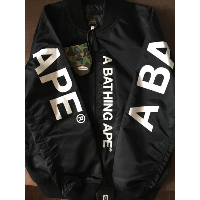 A BATHING APE(アベイシングエイプ)の(M) BAPE  LIGHT MA-1 JACKET メンズのジャケット/アウター(フライトジャケット)の商品写真