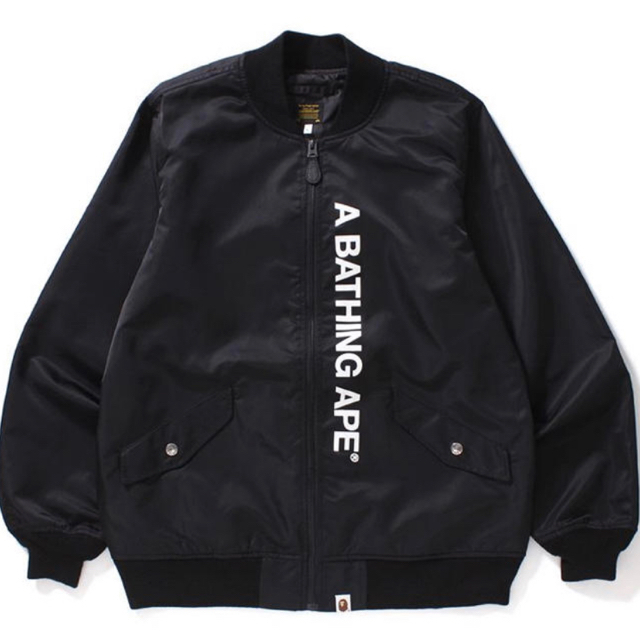 A BATHING APE(アベイシングエイプ)の(M) BAPE  LIGHT MA-1 JACKET メンズのジャケット/アウター(フライトジャケット)の商品写真