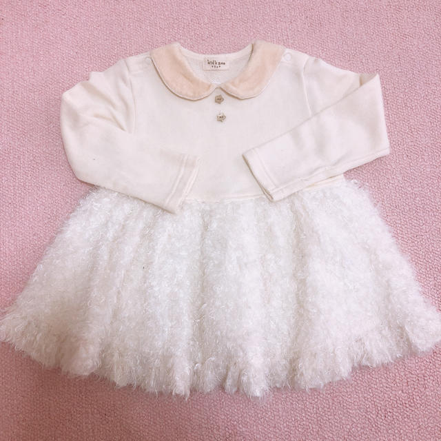 kid’s zoo(キッズズー)のワンピース 90 キッズ/ベビー/マタニティのキッズ服女の子用(90cm~)(ワンピース)の商品写真