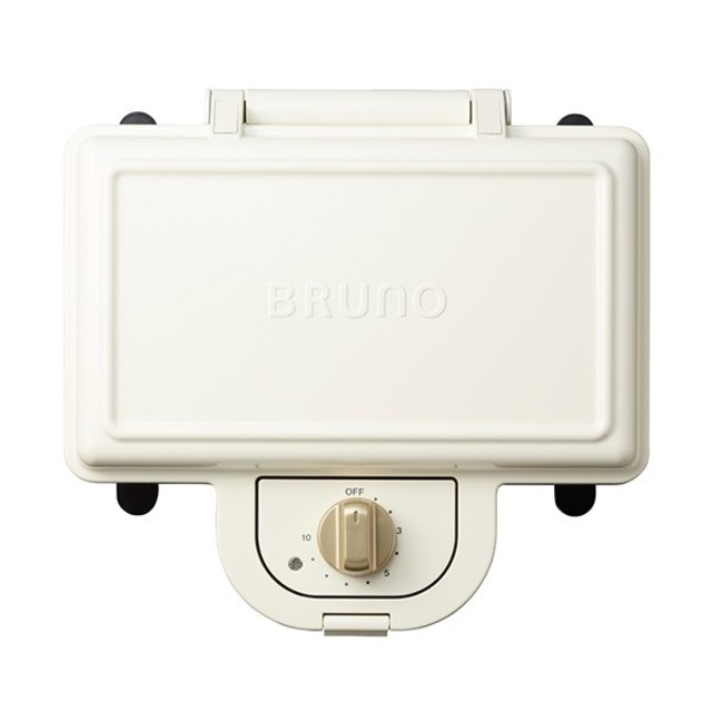 消費電力新品未使用・未開封　BRUNO　ブルーノ　ホットサンドメーカー ダブル　ホワイト