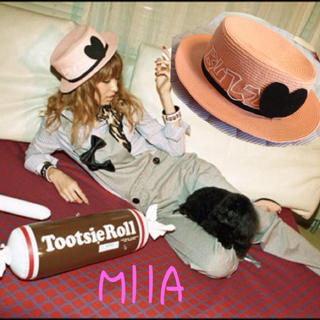 ミーア(MIIA)のMIIA♥カンカン帽(キャスケット)