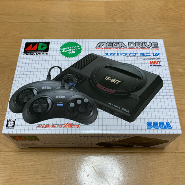 SEGA(セガ)のメガドライブミニW エンタメ/ホビーのゲームソフト/ゲーム機本体(その他)の商品写真