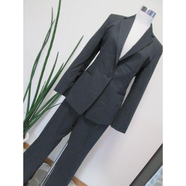 UNTITLED(アンタイトル)のUNTITLED アンタイトル　パンツスーツ　3.2　ダークグレー レディースのフォーマル/ドレス(スーツ)の商品写真