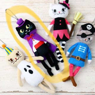 カルディ(KALDI)のカルディ ハロウィン 黒ねこ(ぬいぐるみ)