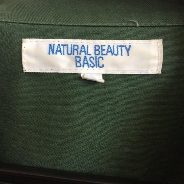 NATURAL BEAUTY BASIC(ナチュラルビューティーベーシック)のミリタリーアウター レディースのジャケット/アウター(ミリタリージャケット)の商品写真
