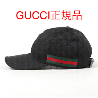 グッチ(Gucci)の✨正規品 GUCCI キャップ ブラック(キャップ)