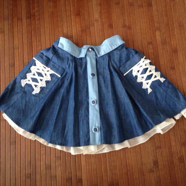 axes femme(アクシーズファム)のaxes キュロット 140cm キッズ/ベビー/マタニティのキッズ服女の子用(90cm~)(パンツ/スパッツ)の商品写真