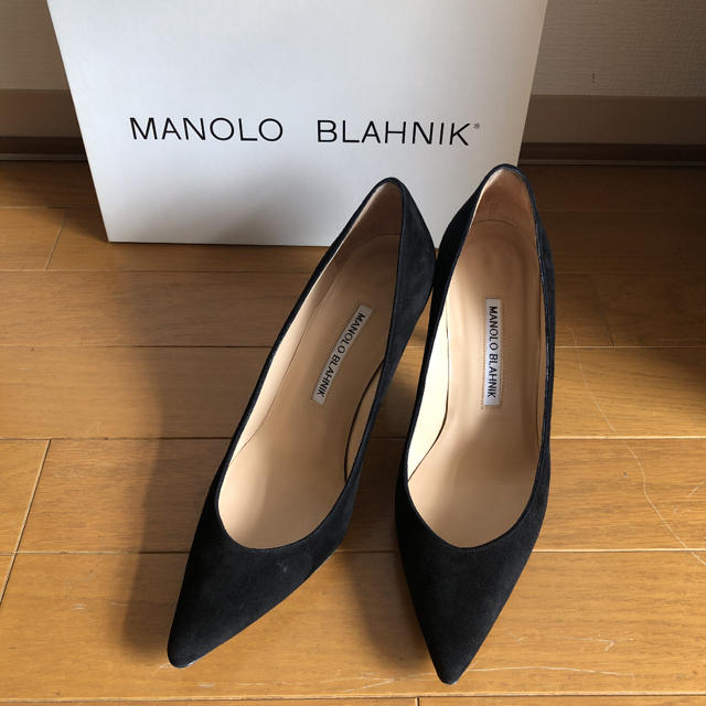 MANOLO BLAHNIK(マノロブラニク)の値下げ！マノロブラニク ロンハーマン キエッタ レディースの靴/シューズ(ハイヒール/パンプス)の商品写真