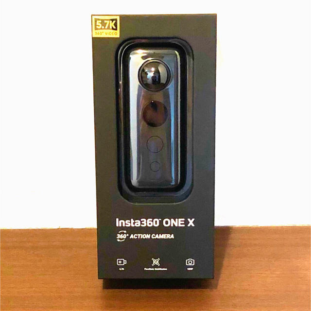 新品保証付 Insta360 one x 5.7K 超高画質動画 手ブレ補正機能