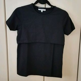 無地の授乳Ｔシャツ(マタニティトップス)