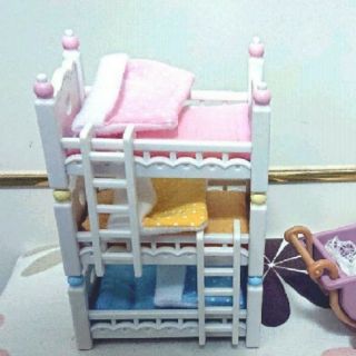 シルバニアファミリー 3段ベット(キャラクターグッズ)