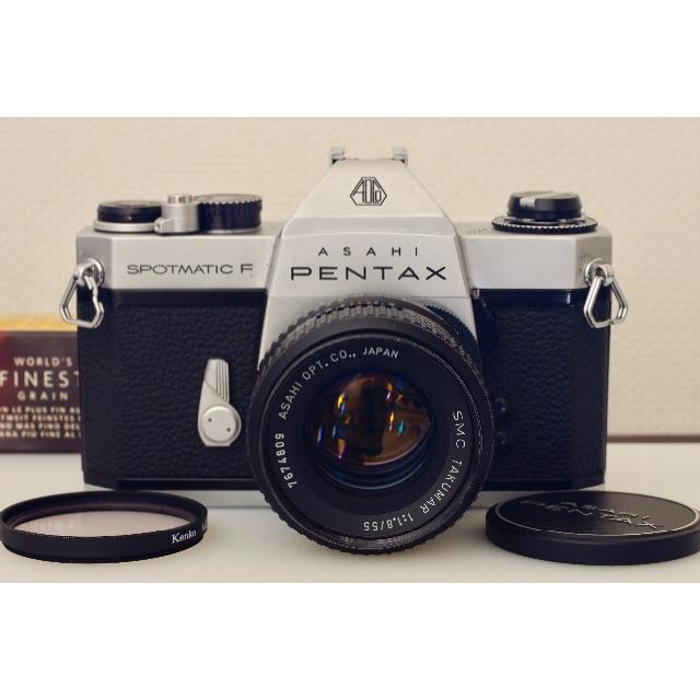 PENTAX(ペンタックス)のPentax SPF + SMC Takumar 55/1.8 美品・試写済 スマホ/家電/カメラのカメラ(フィルムカメラ)の商品写真