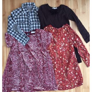 ザラ(ZARA)のZARA ザラ letoco レトコ 子供服 ワンピース 130 140 4点(ワンピース)