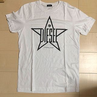 ディーゼル(DIESEL)のディーゼル スターTシャツ ホワイト(Tシャツ/カットソー(半袖/袖なし))