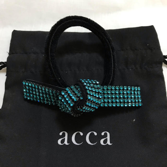 美品 アッカ acca ヘアゴム