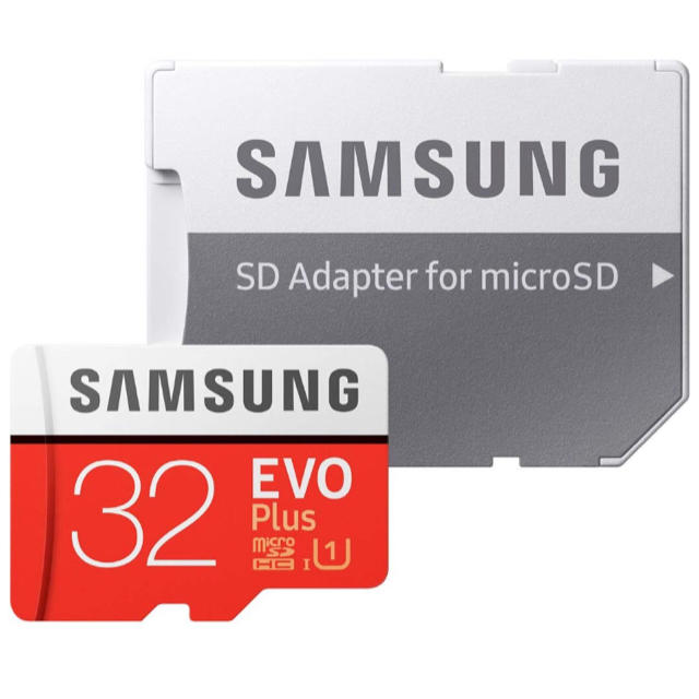 SAMSUNG(サムスン)のSamsung microSDカード32GB EVOPlus Class10  スマホ/家電/カメラのPC/タブレット(PC周辺機器)の商品写真